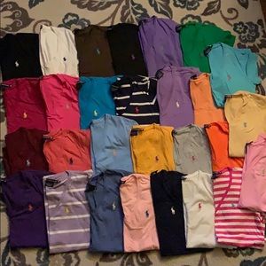 Lot of SS Ralph Lauren Tees XS